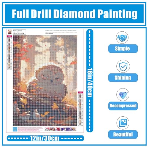 Owl | Diamond Painting