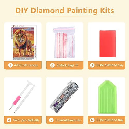 Lion | Diamond Painting