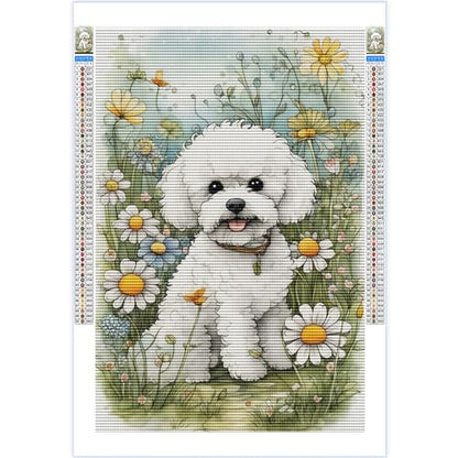 Poodle Dog Bichon Frise | Diamond Painting