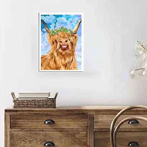 Highland Cow | Diamond Painting