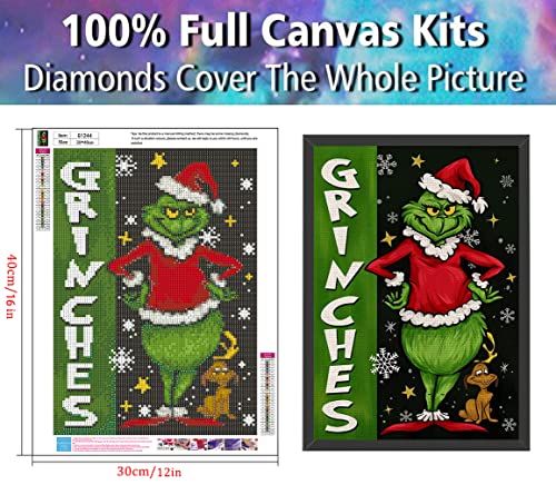 Christmas Grinch | Diamond Painting