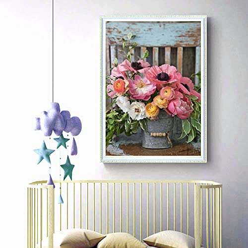 Flower In The Chair | Diamond Painting