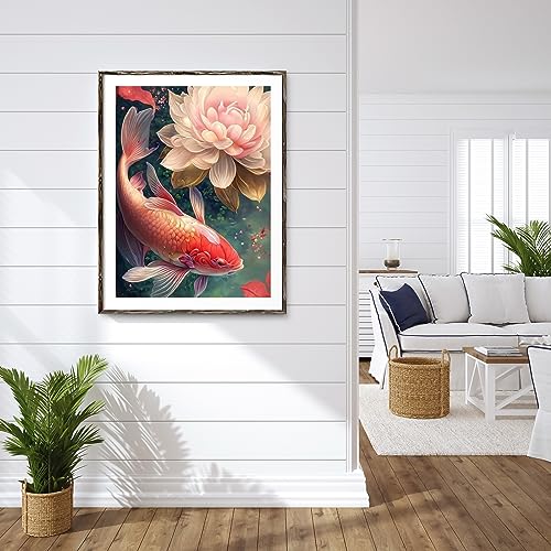 Fish And Flower | Diamond Painting