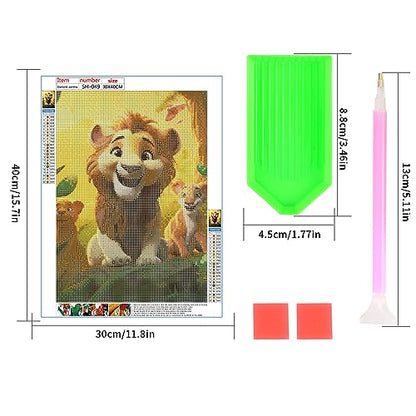 Lion | Diamond Painting
