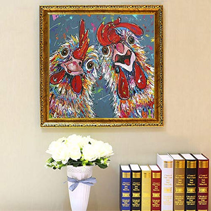 Rooster Chicken | Diamond Painting