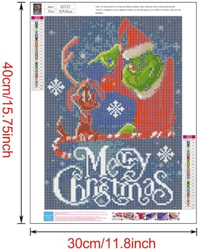 Christmas Grinch | Diamond Painting