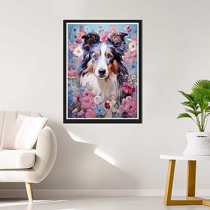 Dog Australian Shepherd | Diamond Painting