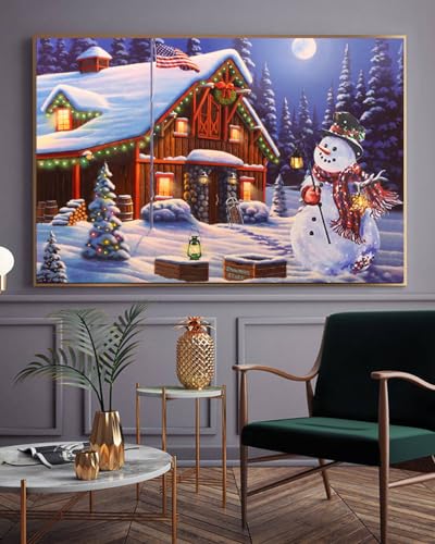 Snowman Christmas | Diamond Painting