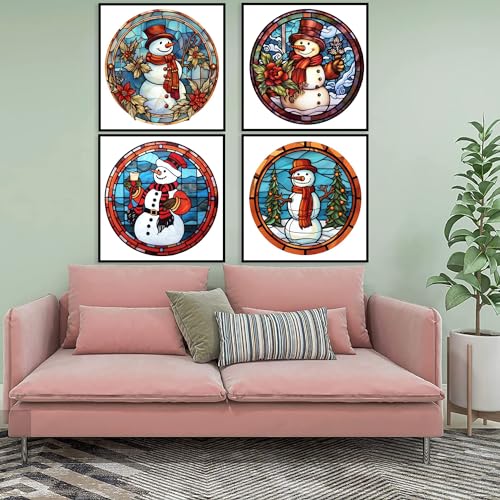 Snowman Christmas | Diamond Painting