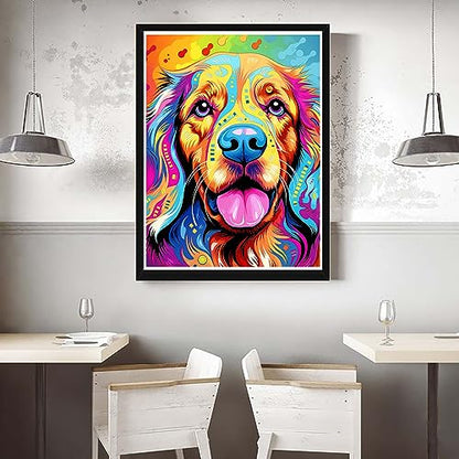 Dog Golden Retriever | Diamond Painting