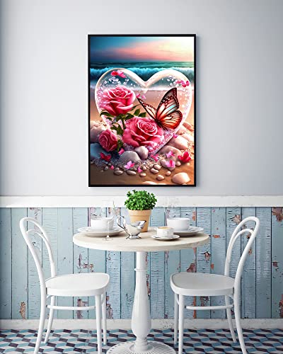 Love Beach Flower | Diamond Painting