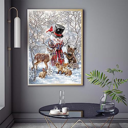 Snowman Christmas | Diamond Painting