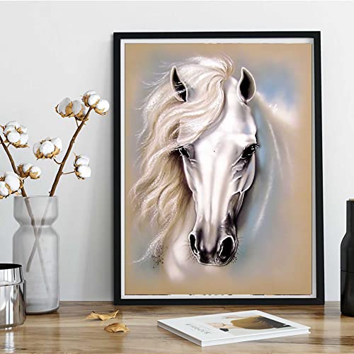 White Horse | Diamond Painting