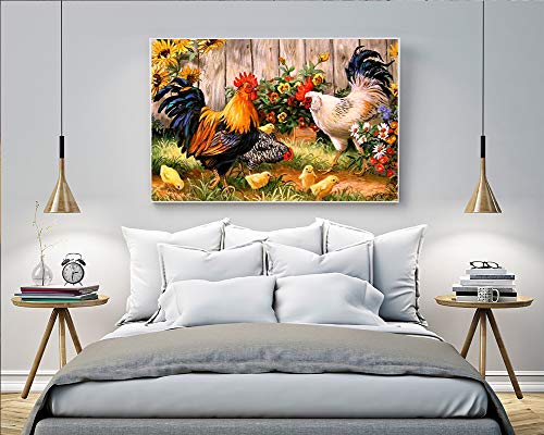 Rooster Chicken | Diamond Painting