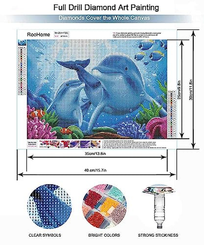 Dolphin | Diamond Painting