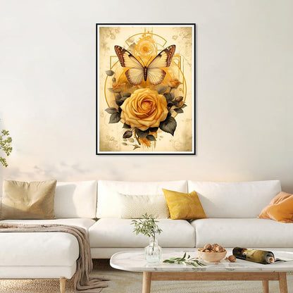 Butterfly Flower | Diamond Painting