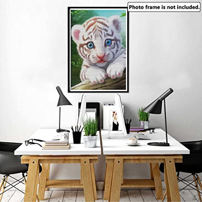 White Tiger | Diamond Painting