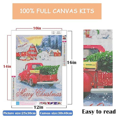 Christmas Car | Diamond Painting