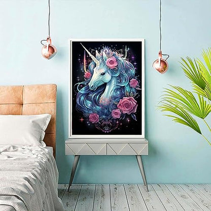 White Horse | Diamond Painting