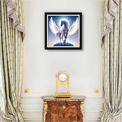 White Horse | Diamond Painting