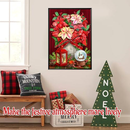 Christmas Flower | Diamond Painting