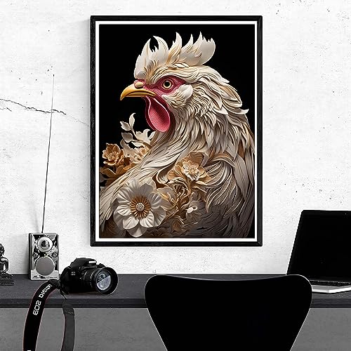 Rooster Chicken | Diamond Painting