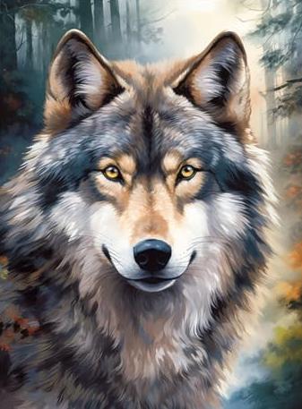 Wolf | Diamond Painting