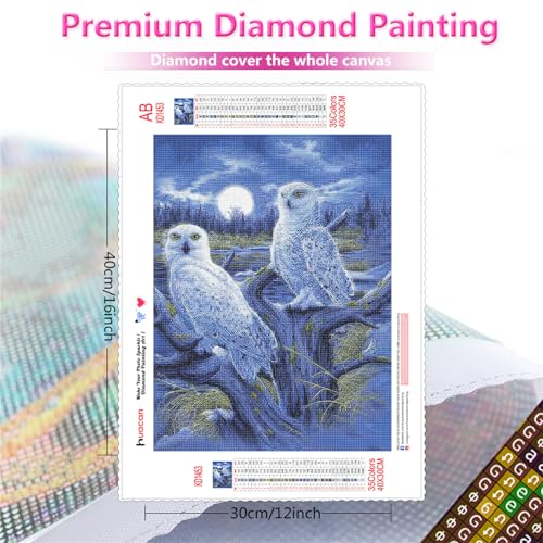 White Owl | Diamond Painting