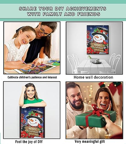 Snowman Christmas | Diamond Painting