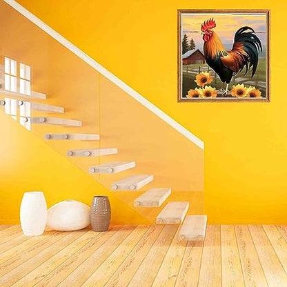 Rooster Chicken | Diamond Painting