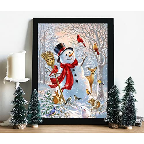 Snowman Christmas | Diamond Painting