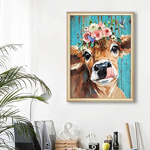 Colorful Cow | Diamond Painting