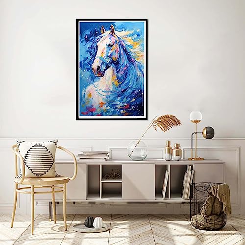 White Horse | Diamond Painting