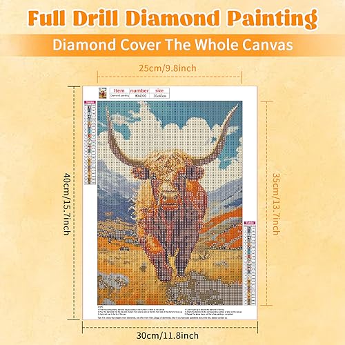 Cow | Diamond Painting