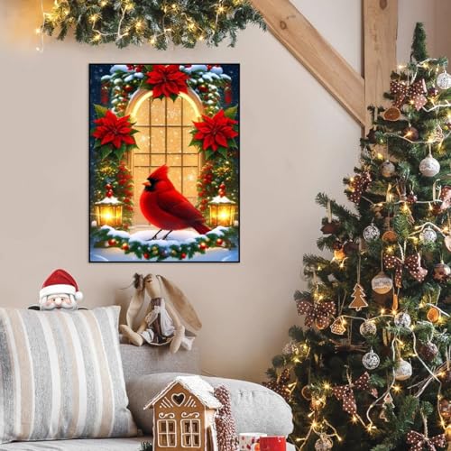 Cardinal Bird | Diamond Painting