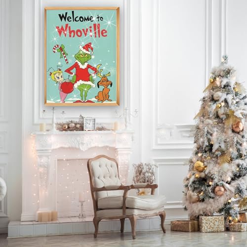 Christmas Grinch | Diamond Painting