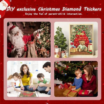 Teddy Bear Christmas | Diamond Painting