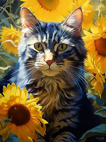 Cat Maine Coon | Diamond Painting