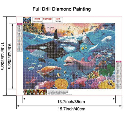 Dolphin | Diamond Painting