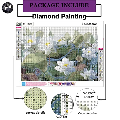 White Flower | Diamond Painting