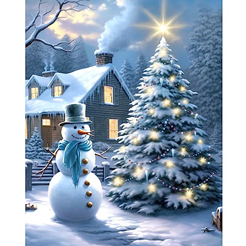 Snowman Christmas | Diamond Painting
