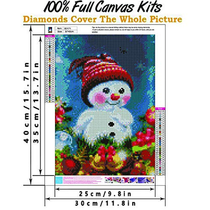 Snowman Christmas | Diamond Painting
