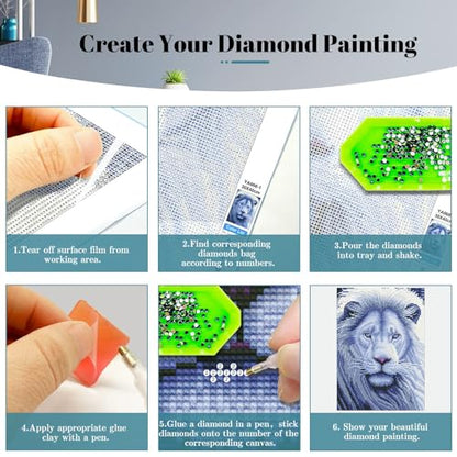 Lion | Diamond Painting