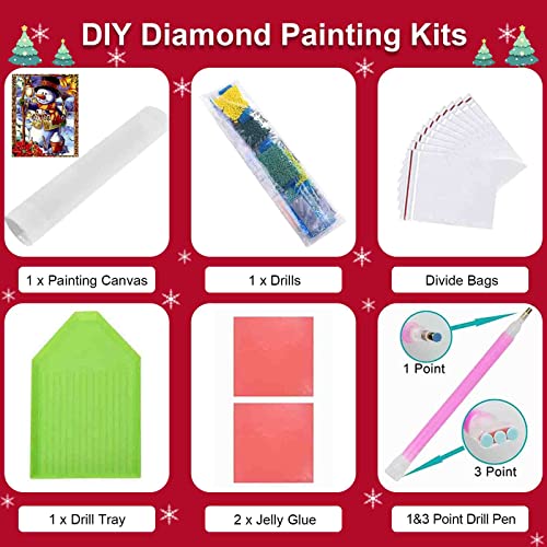 Snowman Christmas | Diamond Painting