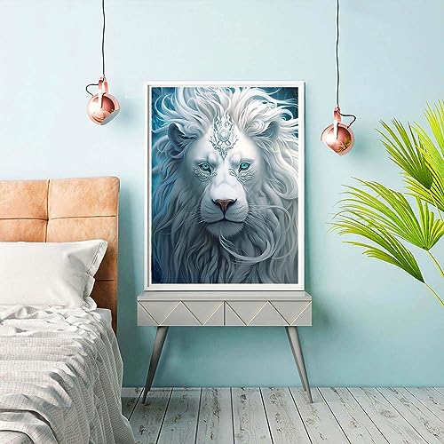 White Lion | Diamond Painting