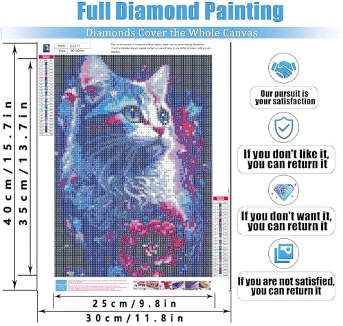 Colorful Cat | Diamond Painting