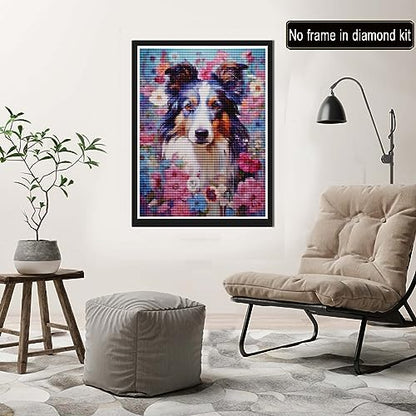 Dog Australian Shepherd | Diamond Painting