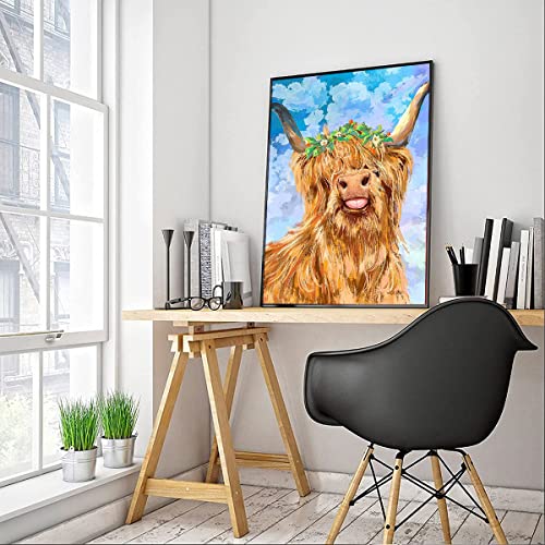 Highland Cow | Diamond Painting