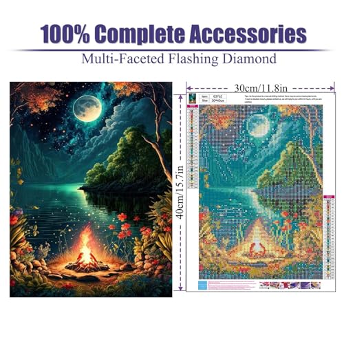 Bonfire | Diamond Painting