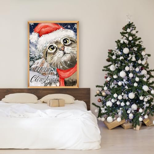 Cat Christmas | Diamond Painting